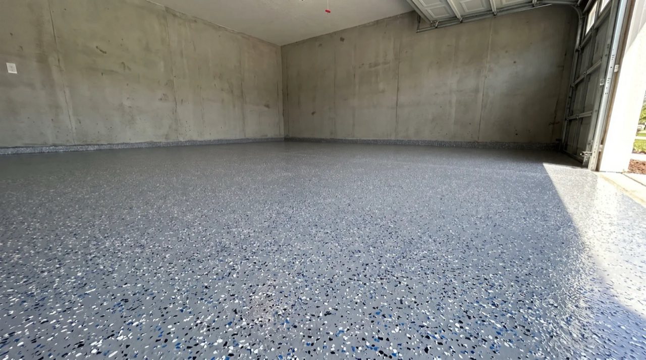 Commercial floor coating project, Twin City Epoxy Docs